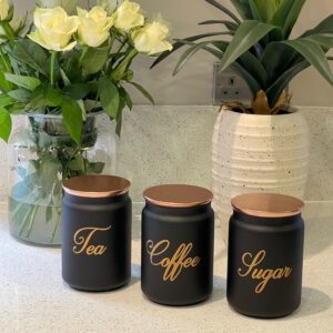 Black canister sets