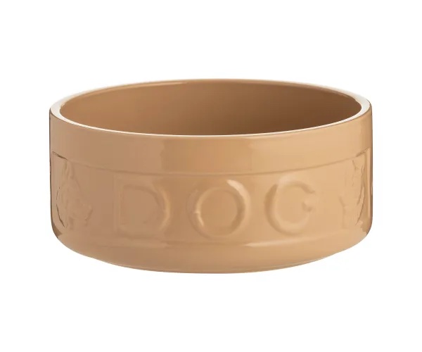 Cane Lettered Dog Bowl 20cm - Glamjar Products Mason Cash Classic Heavy Duty Dog Bowl 20cm