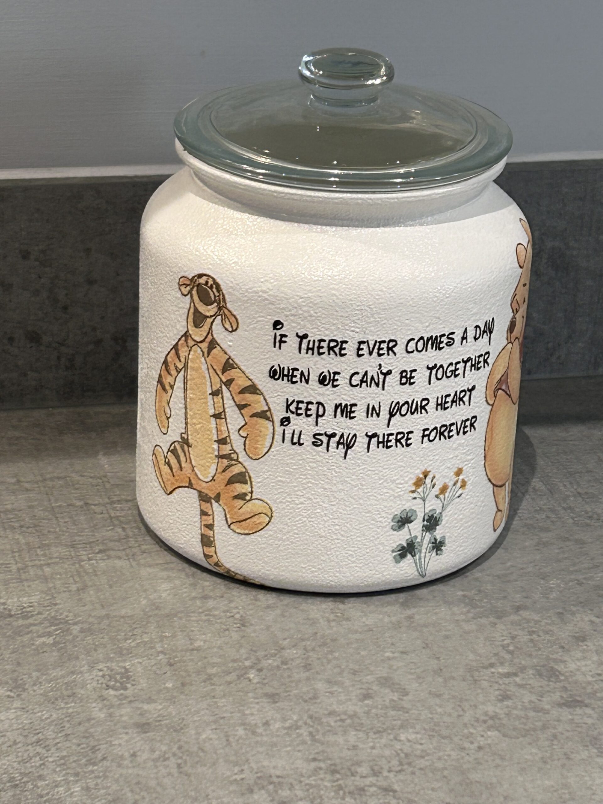 IMG_0963 - Glamjar Products Winnie The Pooh And Friends Storage Treats Jar