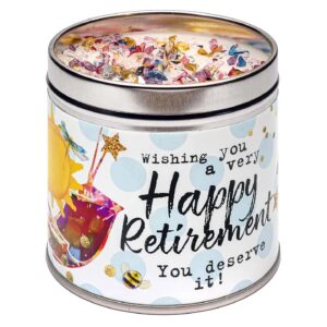 Just Because Candles – Happy Retirement - Scented Candle