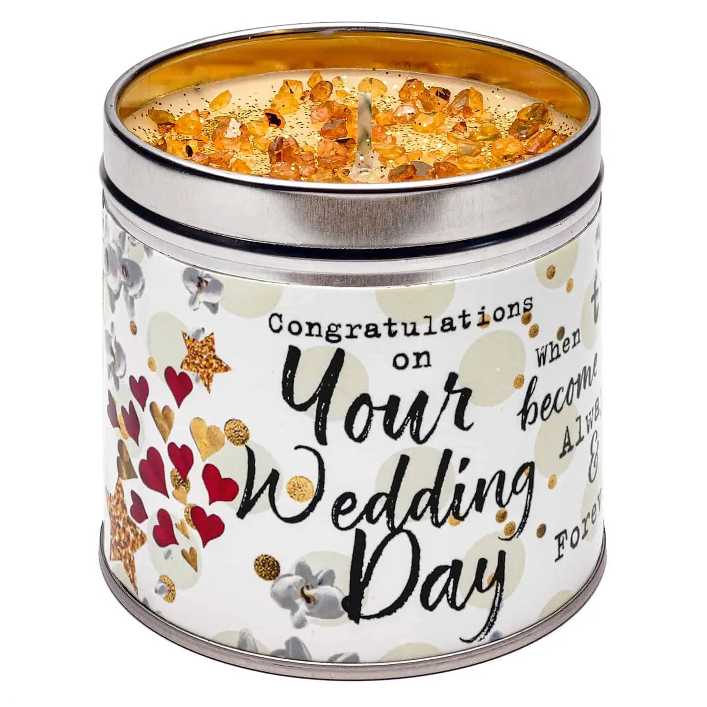 Just Because Candles – Wedding Day - Glamjar Products Just Because Candles – Your Wedding Day - Scented Candle