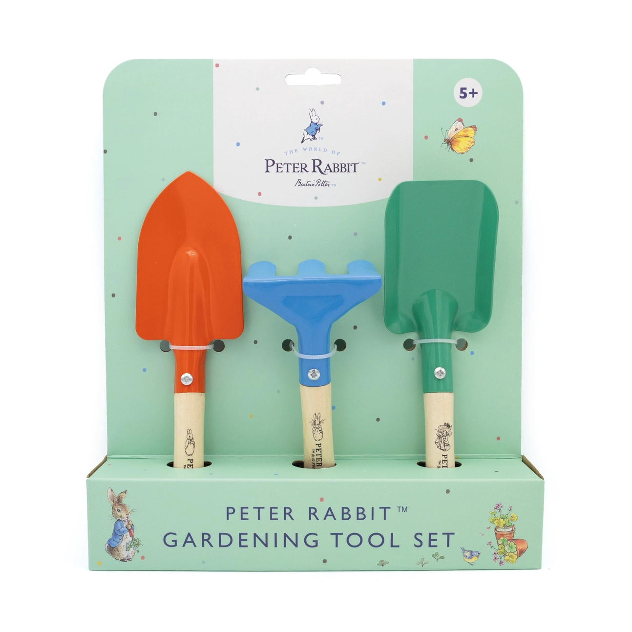 Peter Rabbit Children’S Garden Tool Set – 3-Piece Kids Gardening Kit with Trowel, Rake & Spade - Glamjar Products Peter Rabbit Children’S Garden Tool Set – 3-Piece Kids Gardening Kit with Trowel