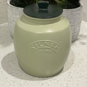Sage Green 2 Litre Biscuit Container Kitchen Storage Kitchen Accessories Kitchen