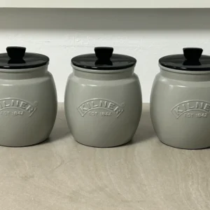 Soft Mid-Grey with Slight Green UndertonesTea Coffee Sugar Canister set
