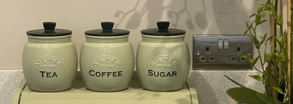 Tea coffee Sugar Canisters