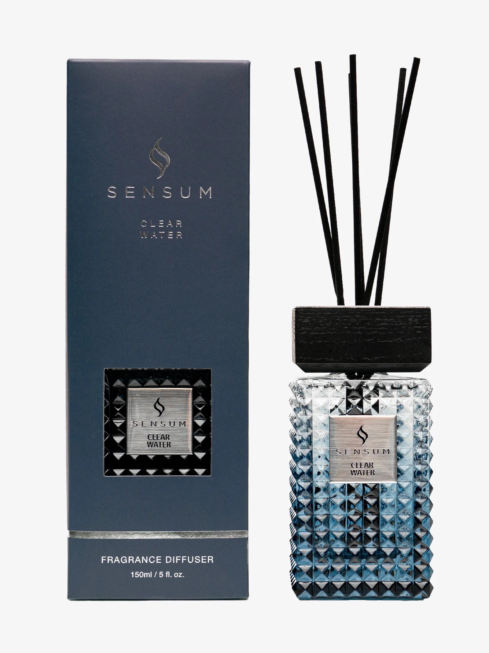 clearwater 3 - Glamjar Products Clear Water - Sensum Reed Diffuser (150ml)