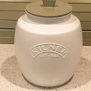 Cream Kitchen Canisters customise Biscuit / Cookie jar 2 Litre