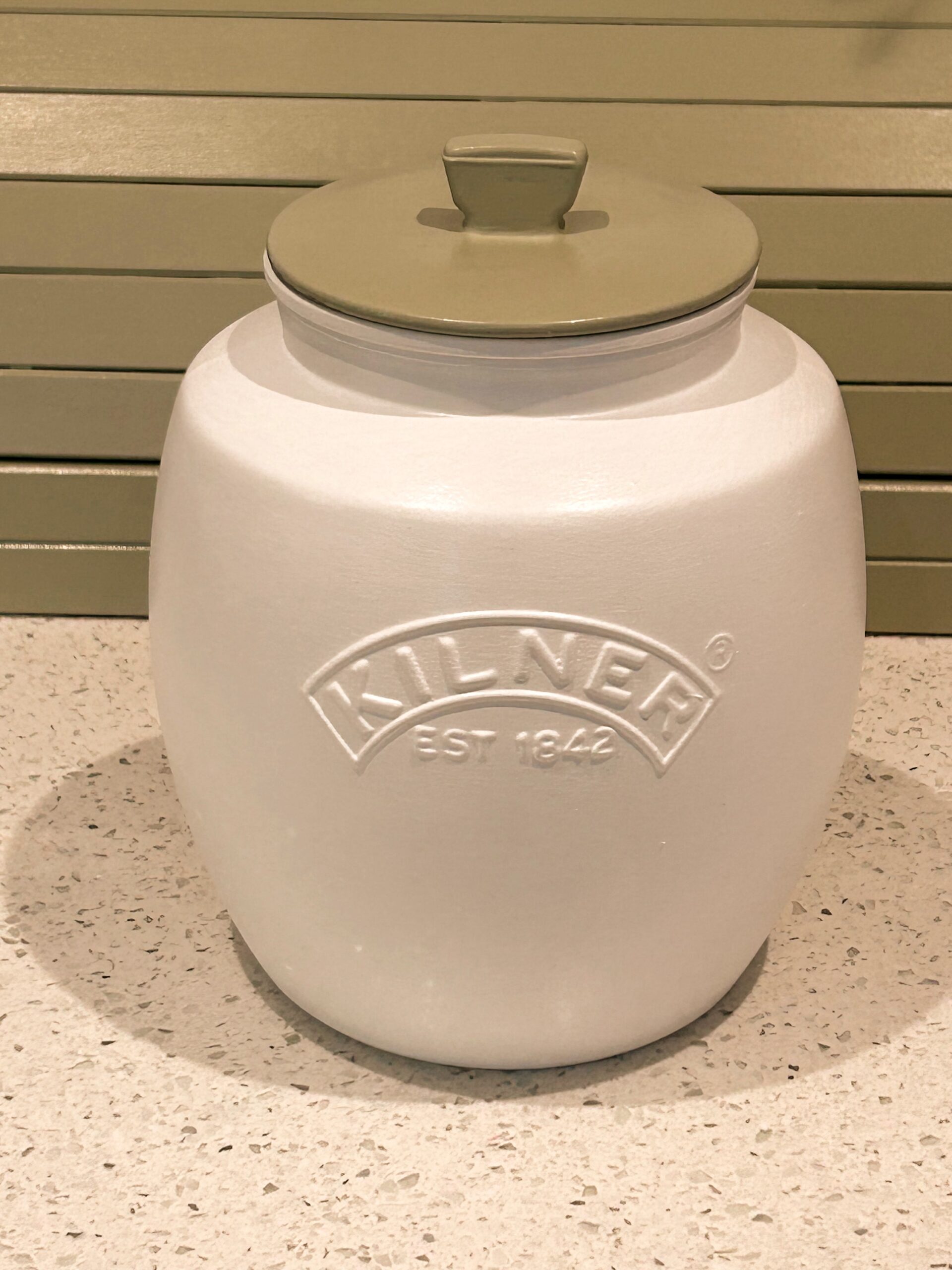 IMG_7018_edited - Glamjar Products Cream Kitchen Canisters customise Biscuit / Cookie jar 2 Litre