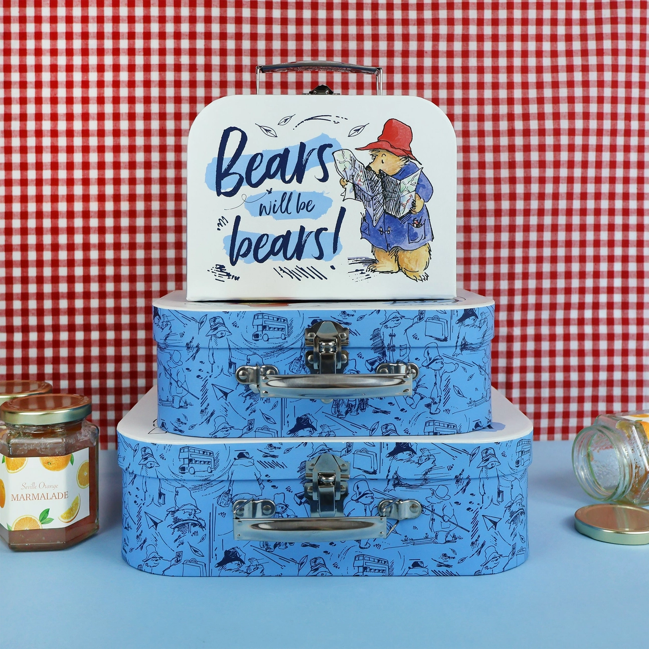 Paddington Children's Triple Carry Case Set 5 - Glamjar Products Paddington Children's Triple Carry Case Set