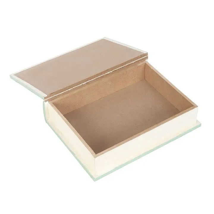 green book 4 - Glamjar Products Green Book Shaped Storage Box